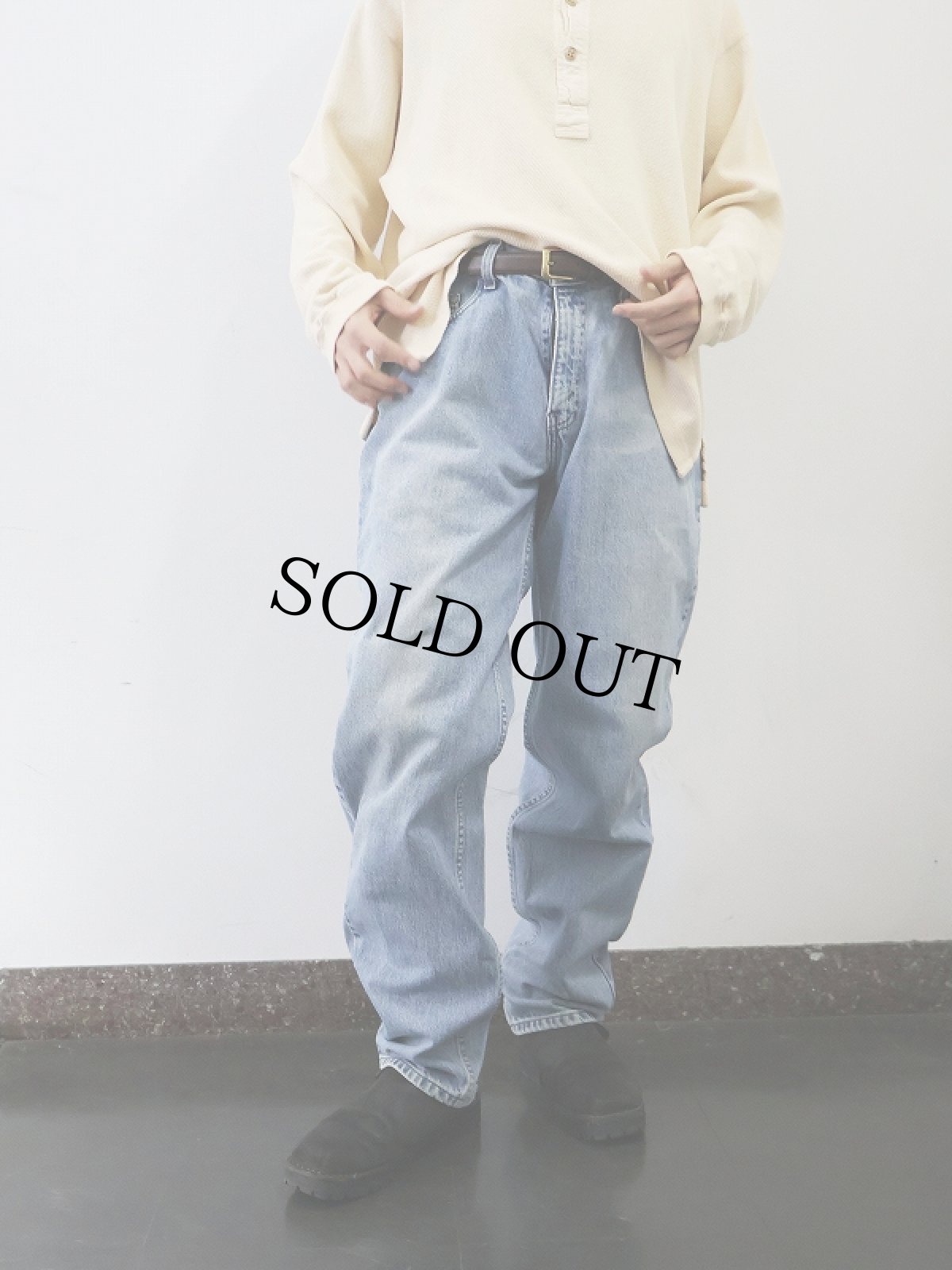 画像1: 90's Levi's SILVER TAB "loose" デニムパンツ W30 (1)
