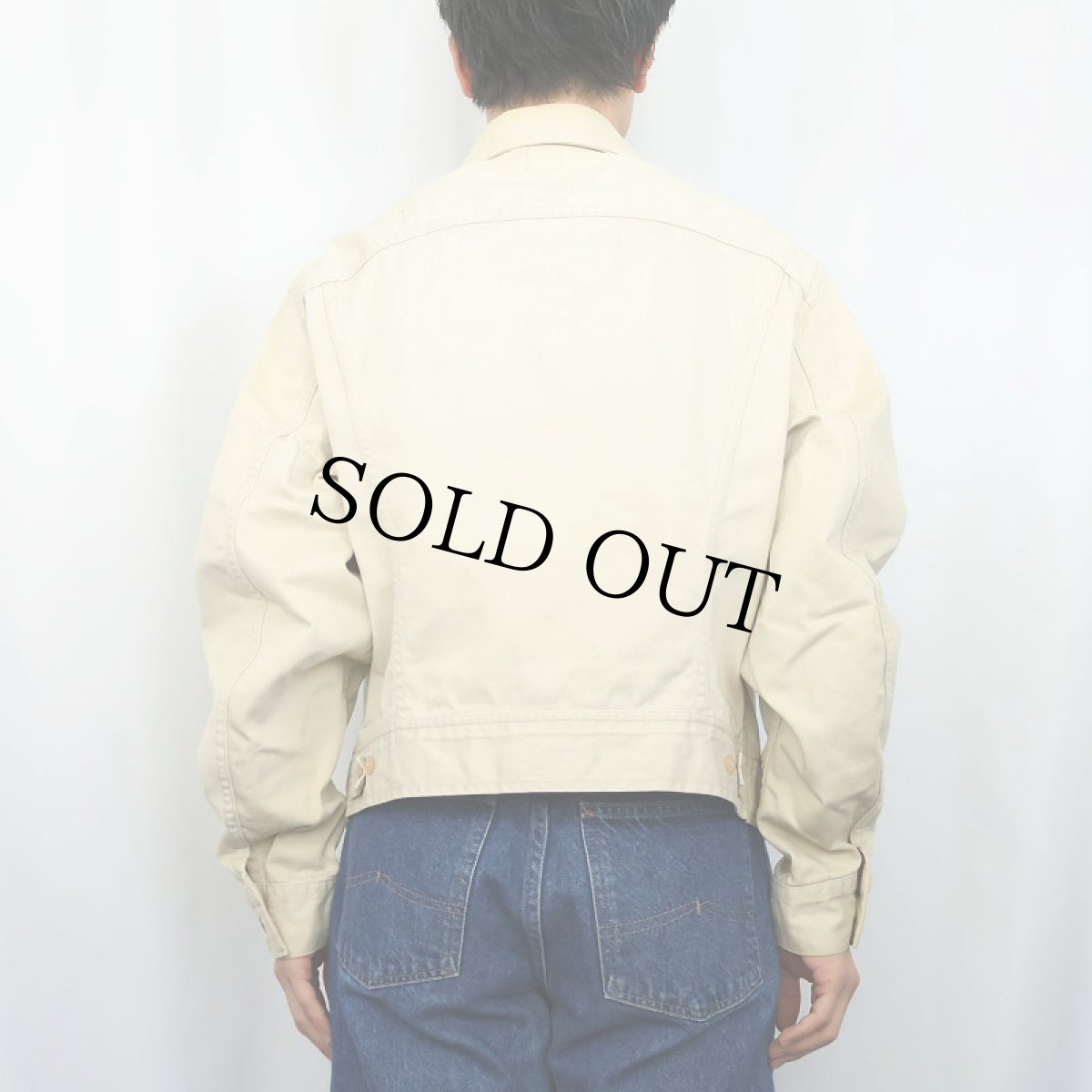 画像3: 60's Lee WESTERNER 100-J USA製 コットンサテンジャケット SIZE40R (3)