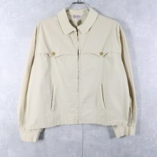 画像1: 60〜70's Sportswear  コットンジップジャケット L (1)