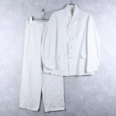 画像1: 〜60's SOUTH WESTERN JACKET MFG.CO. コットンワークジャケット/パンツ SETUP  (1)