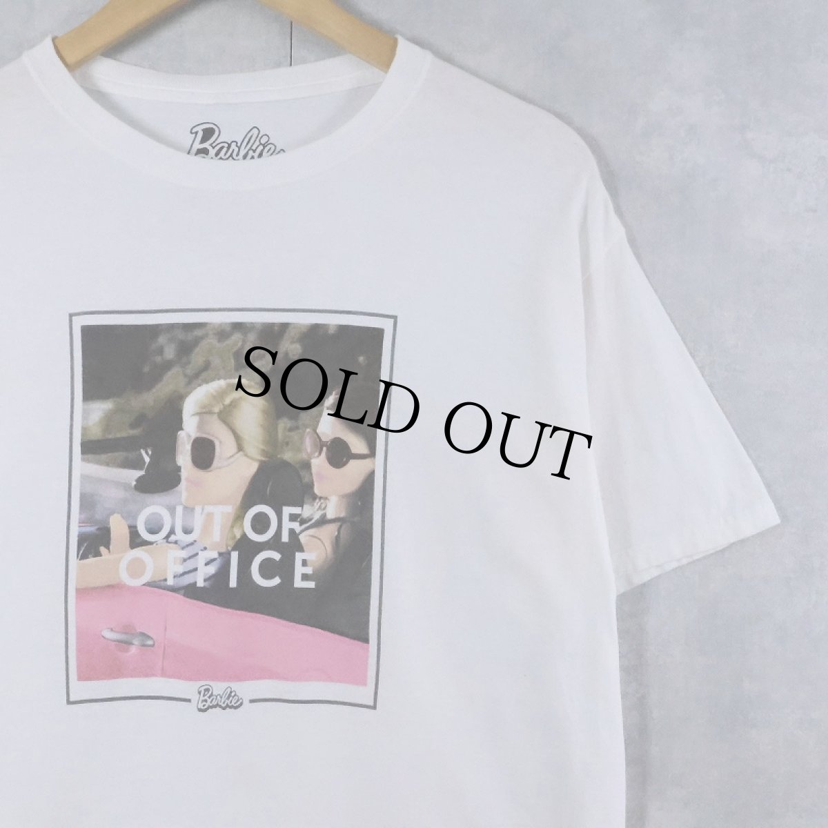 画像1: Barbie キャラクタープリントTシャツ M (1)