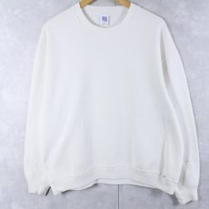 画像1: 80's RUSSELL ATHLETIC USA製 前V 無地スウェット XL (1)