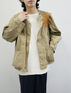 画像2: 40's WOOD FIELD by Drybak コットンハンティングジャケット (2)