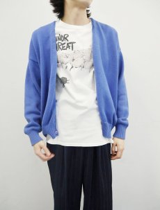 画像1: 90's GAP コットンニットカーディガン XL (1)