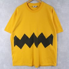 画像1: 90's BALZOUT USA製 "Charlie Brown" プリントTシャツ XL (1)