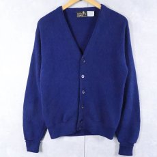 画像1: 60's CAMPUS GOLDEN TEE USA製 アルパカウール ニットカーディガン M (1)