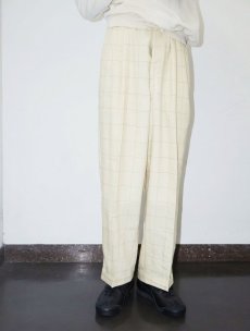 画像1: 60〜70's DIPLOMAT CLUB ウィンドウペンチェック柄 2タックスラックス W35 (1)