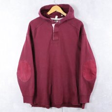 画像2: Ralph Lauren RUGBY パッチ&フード付き ラガーシャツ (2)