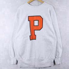 画像2: 90's Champion REVERSE WEAVE USA製 "PRINCETON" プリントスウェット XXL (2)
