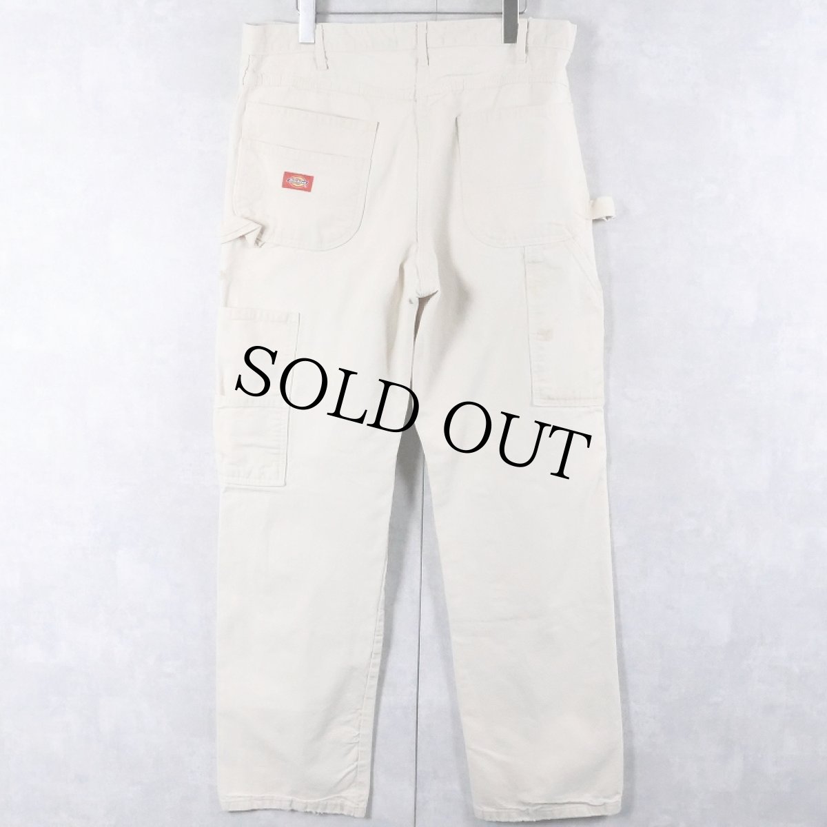 画像1: Dickies ダブルニー ペインターパンツ W36 (1)