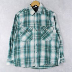 画像1: 80〜90's FIELD&STREAM チェック柄 ヘビーネルシャツ (1)