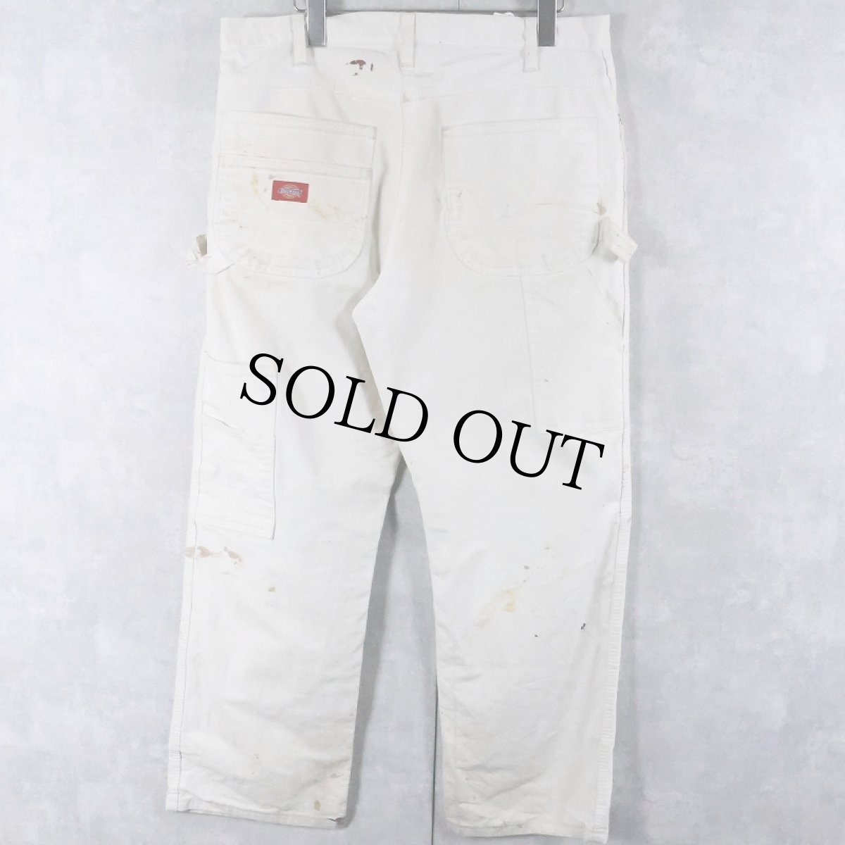 画像1: Dickies ペンキペイント ペインターパンツ W34 (1)