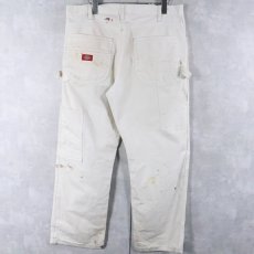 画像1: Dickies ペンキペイント ペインターパンツ W34 (1)