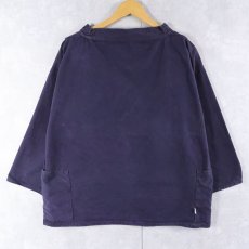 画像1: NEWLYN フィッシャーマンズスモック NAVY M (1)