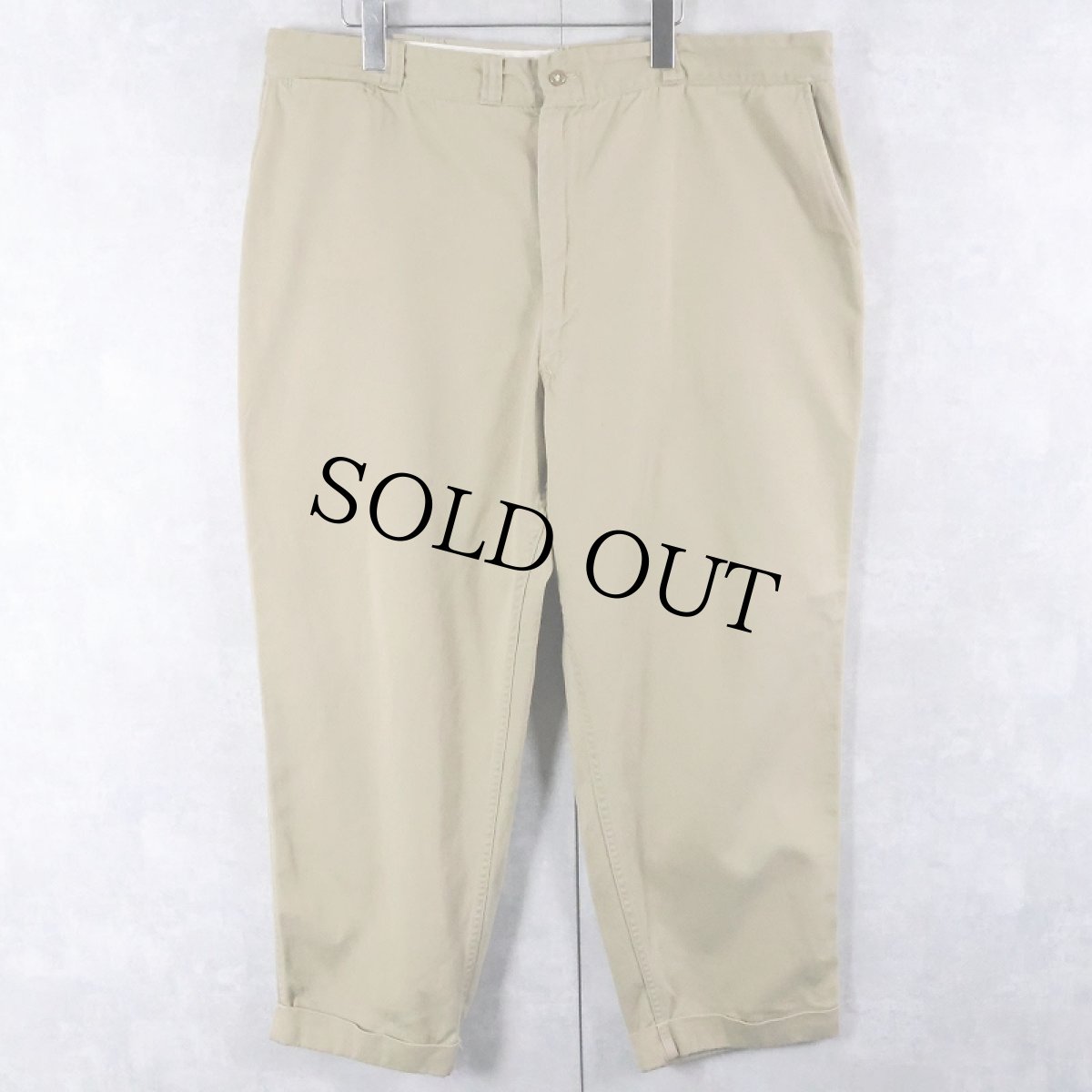 画像1: 50's PENNEY'S BIGMAC "DOUBLE BARREL TWILL" チノトラウザーズ W41 (1)