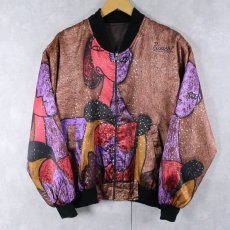 画像1: Pablo Picasso アート柄 ジップジャケット  (1)