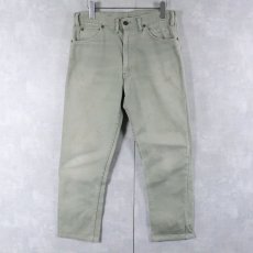 画像1: 60's LEVI'S BIGE コットンピケパンツ W31 (1)