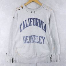 画像1: 90's Champion REVERSE WEAVE USA製 "CALIFORNIA BERKELEY" プリントスウェット L (1)