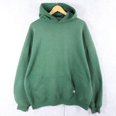 画像1: 90's RUSSELL ATHLETIC USA製 無地スウェットフーディー XXL (1)