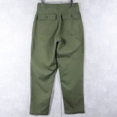 画像2: 70's U.S.ARMY ベイカーパンツ W29 (2)