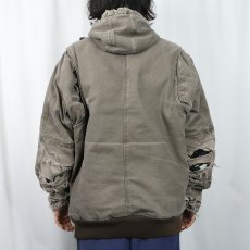 画像3: POLAR KING by KEY コットンダックパーカー L (3)