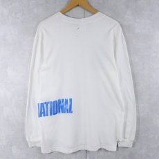 画像2: 90's NIKE 銀タグ USA製 "International" プリントロンT L (2)