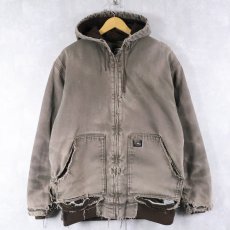 画像1: POLAR KING by KEY コットンダックパーカー L (1)