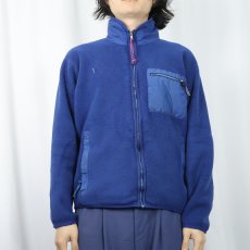 画像2: 90's Patagonia USA製 フリースジャケット M (2)