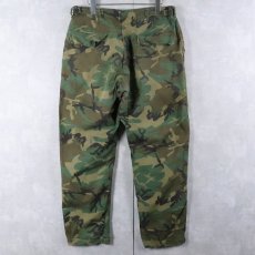 画像2: 80's U.S.ARMY ウッドランドカモ柄 BDUカーゴパンツ MEDIUM-REGULAR (2)