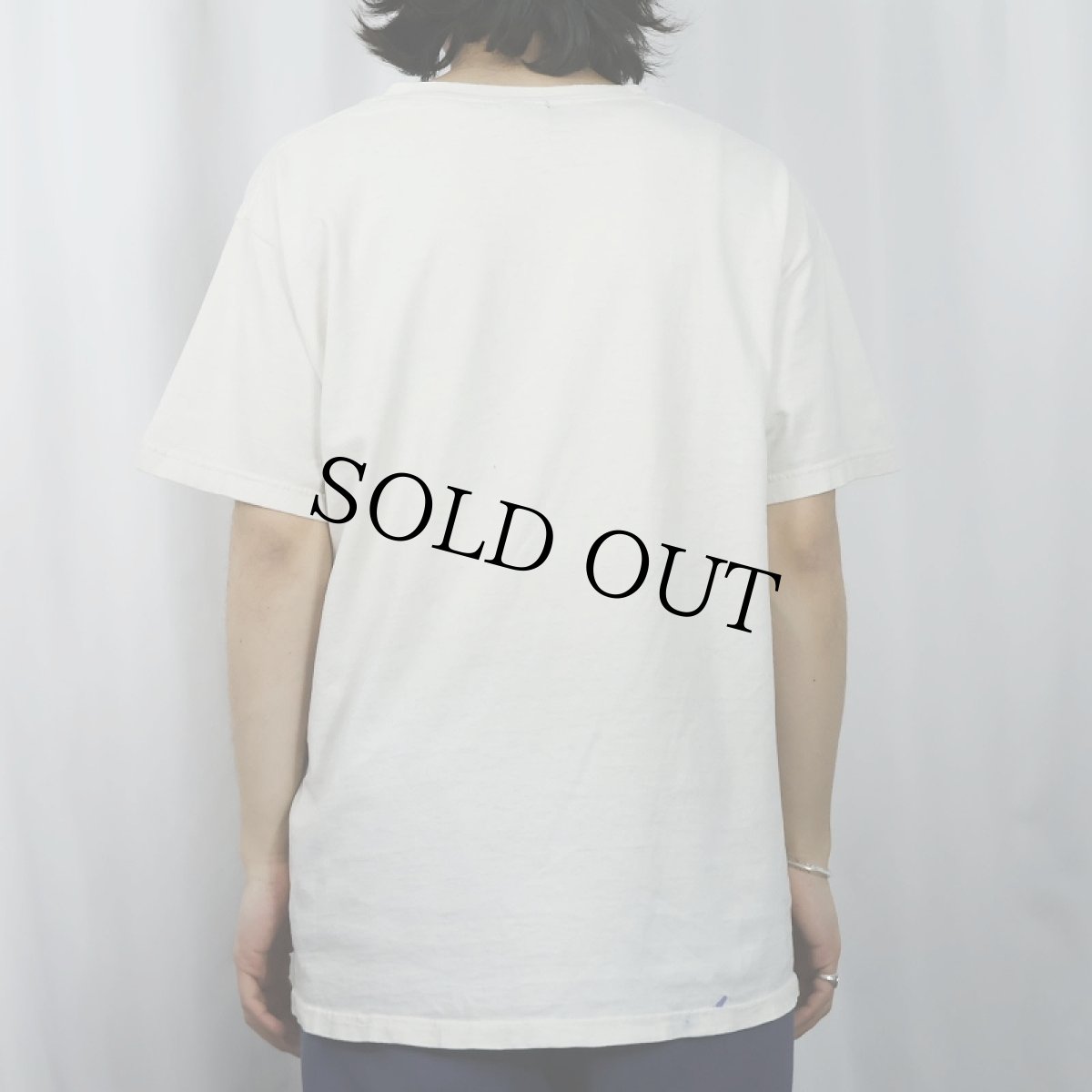 画像3: SIMPSONS "Old School" キャラクタープリントTシャツ L (3)