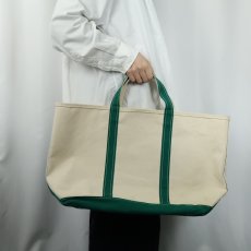 画像2: 80's L.L.Bean "BOAT AND TOTE" 耳付き キャンバストートバッグ LARGE (2)