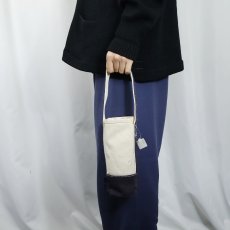 画像2: LANDS' END キャンバスボトルホルダーバッグ  (2)