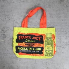 画像1: TRADER JOE'S USA製 コットントートバッグ (1)