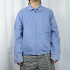画像2: POLO Ralph Lauren ロゴ刺繡 チンスト付き コットンスイングトップ M (2)