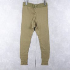 画像2: 40's U.S.ARMY アンダーパンツ (2)