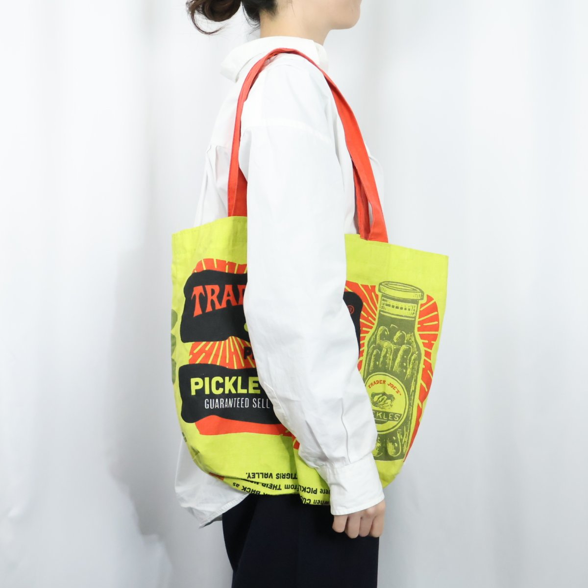 画像3: TRADER JOE'S USA製 コットントートバッグ (3)