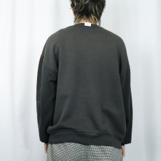 画像3: 90's RUSSELL ATHLETIC USA製 前V "DEPARTMENT OF JUSTICE CALIFORNIA" プリントスウェット BLACK XL (3)