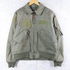 画像1: 90's U.S.AIR FORCE CWU-36/P フライトジャケット MEDIUM (1)