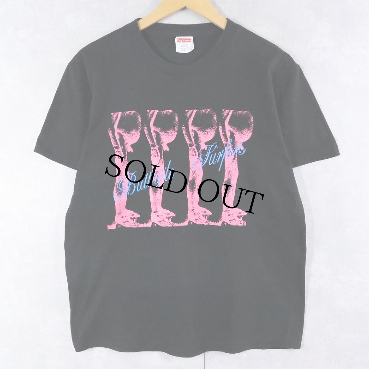 画像1: 2021SS Supreme × Butthole Surfers USA製 オルタナティヴ・ロックバンド プリントTシャツ BLACK S (1)