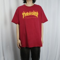 画像2: THRASHER ロゴプリントTシャツ (2)