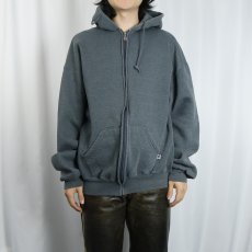 画像2: RUSSELL ATHLETIC スウェットジップパーカー XL (2)