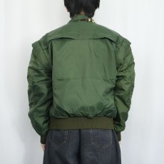 画像4: 70〜80's UK Style Reversible Harness Flight Jacket (4)