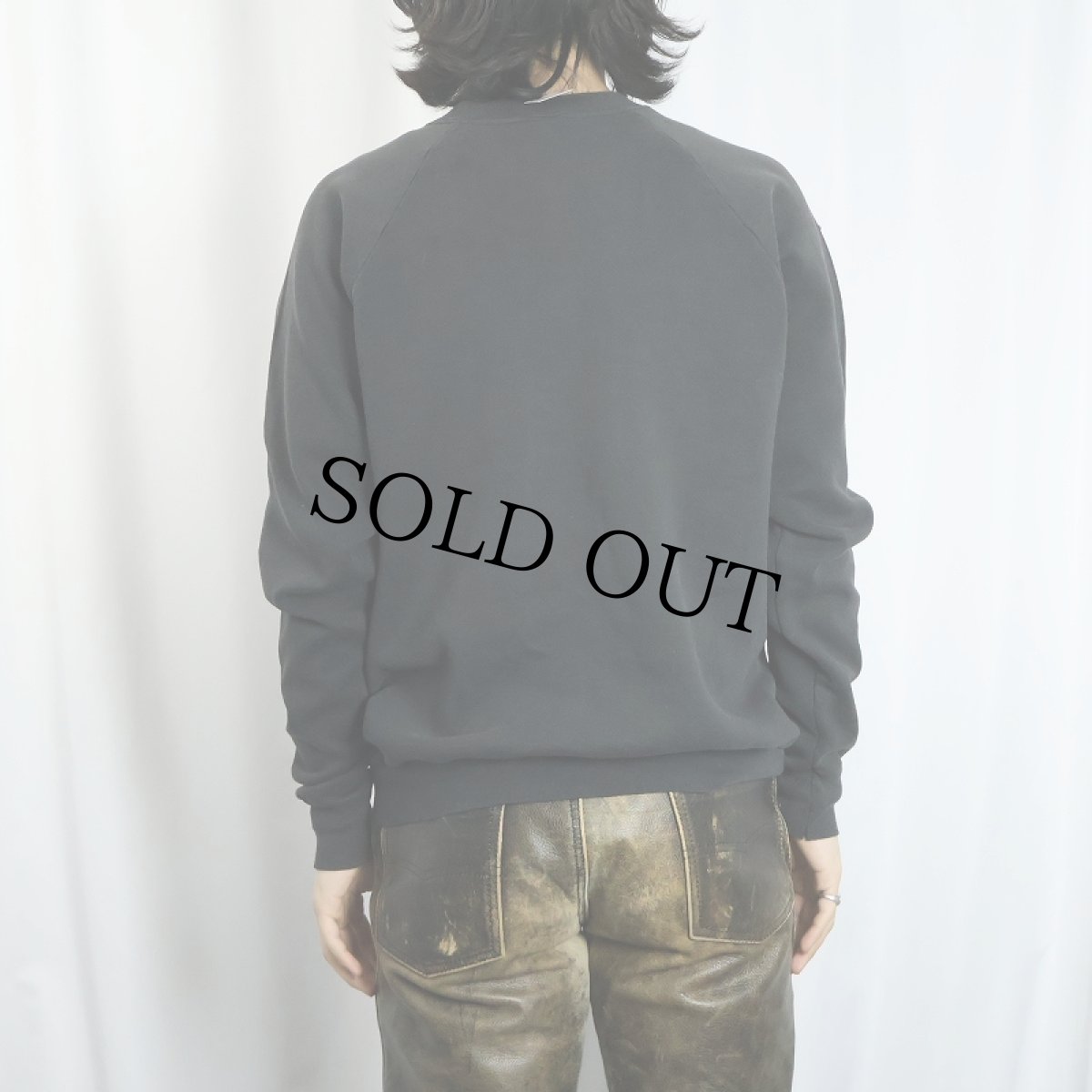 画像3: 80's MARVEL USA製 "THE PUNISHER" アメコミプリントスウェット BLACK XL (3)