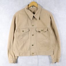 画像1: 70's Lee モールスキン トラッカージャケット (1)