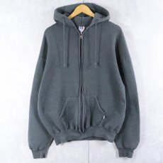 画像1: RUSSELL ATHLETIC スウェットジップパーカー XL (1)