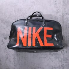 画像2: 70's NIKE レザーボストンバッグ (2)