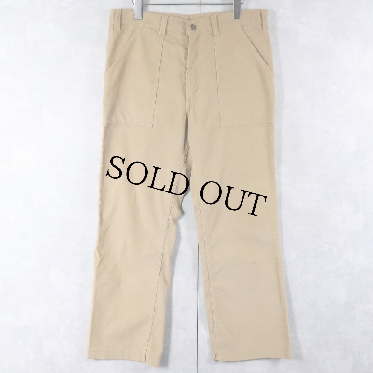 画像1: 80's Levi's 43461-9123 ブーツカットコーデュロイパンツ W34 (1)
