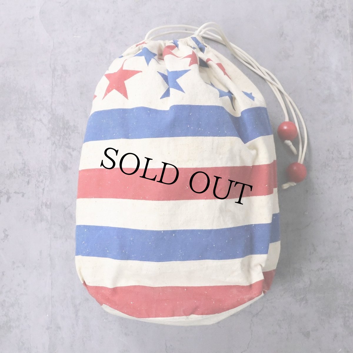 画像1: 70's 星条旗柄 キャンバスバッグ (1)