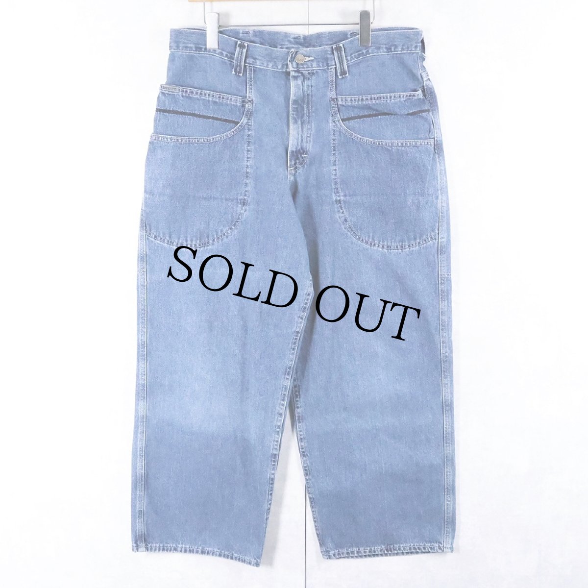 画像1: Lee DUNGAREES デニムパンツ W36 (1)