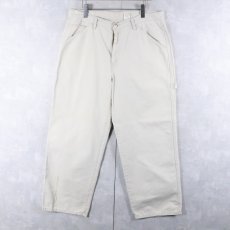 画像2: 90's Levi's L2 コットンペインターパンツ W37 (2)